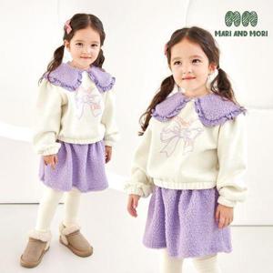 [월튼키즈]러블리무드양털치렝스상하복