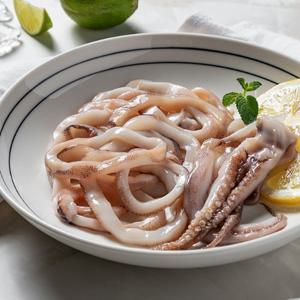 자연산 손질 통 오징어링 1kg