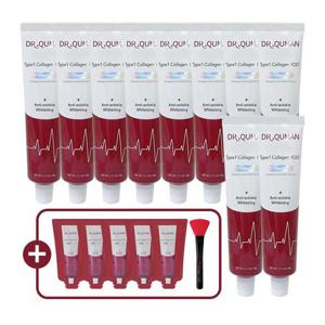 [닥터큐먼]닥터큐먼 콜라겐 크림 팩 프리미엄 60g 10개+스파출라