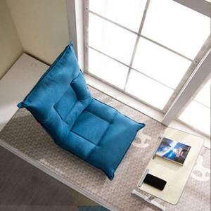 [BZFGIKMJ_51AD]리클라이너 등받이좌식의자 각도조절 블루