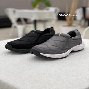 [엘칸토]국민 쿠션 기모 방한화 패딩스니커즈 여성슬립온 1WC99XY_GN