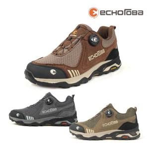 [에코로바][에코로바]남성 다이얼 가죽 메쉬 일상 운동화 트레킹화 초오유 ER0133