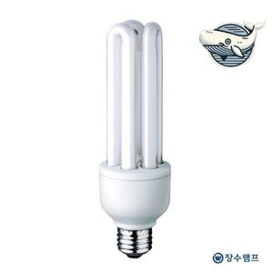 선명한 빛 삼파장 형광램프 전구형 주광색 조명