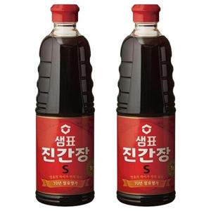 [샘표식품]샘표 진간장 S 500ML x 2개_15167034_587863