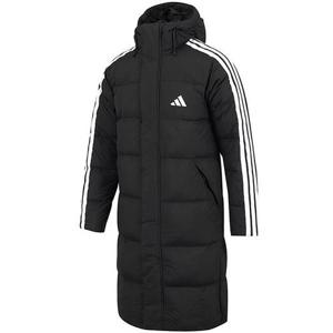 [정품] 아디다스 3-스트라이프 레귤러 핏 롱 다운 코트 (JZ8731)