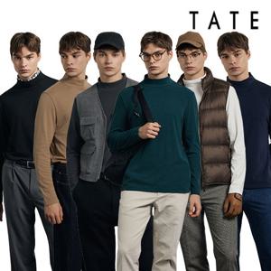 [TATE] 테이트 25FW 남성 소프트 웜 기모 윈터 티 컬렉션 6종