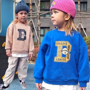 [코코비]베이스볼티 기모 티셔츠 아동복 등원복