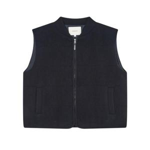 헤지스 남성 네이비 울 니트 패딩 베스트  (HZSW4D332N3)
