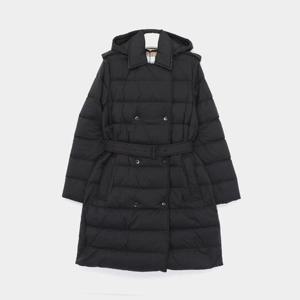 버버리 켄트 벨티드 후드 롱패딩 여성 자켓 8110313