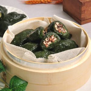 [푸르젠 모시송편] 영광 모싯잎 생송편 3봉/봉당8개내외 (통동부)