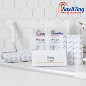 [스웰데이] 사선컷팅 테이프크리너 13종 (핸들+거치대+밀대+리필10P)