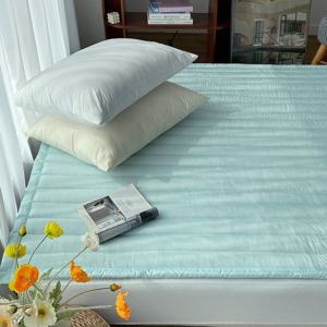 샤베트 침대패드 고정밴드 사계절 매트리스 패드_SS(110x205cm)