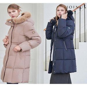 [조이너스]조이너스 퍼 트리밍 다운 코트 택1 J244B801A