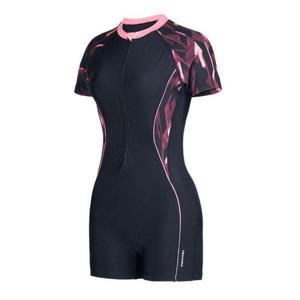 [레노마수영복]LS2F885_여성 하프집업반팔 2부 수영복