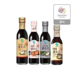 [청정원]청정원 굴소스4종 골라담기 (직화파기름465/대게480/해물250/프리미엄500)_21922745_634573