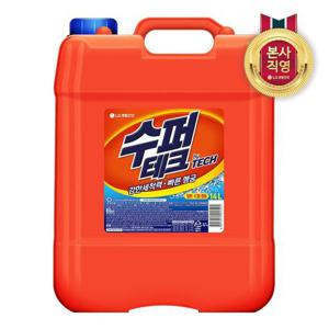 수퍼테크 대용량 액체세제 14L