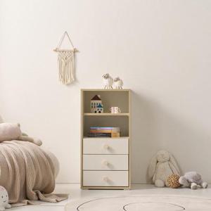 이리 다용도 오픈 수납 서랍장 400