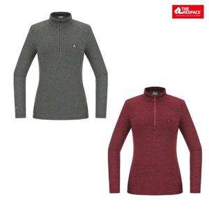 [레드페이스 본사] 여성 퍼펙트멜란슬림우먼짚티셔츠 REWFTSW22052