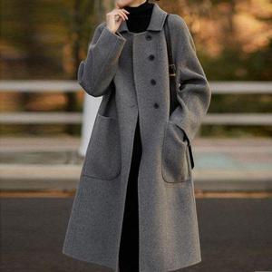 [몽벨리즈]메이빈포버튼롱모직코트 mde2302528