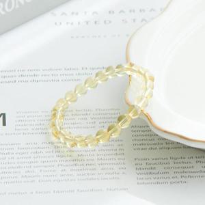 [박씨상방] 황수정 크리스탈 심플 원석팔찌 6미리 파워스톤 천연석