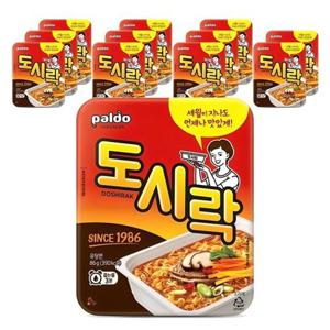 팔도 도시락 컵라면  86g12개