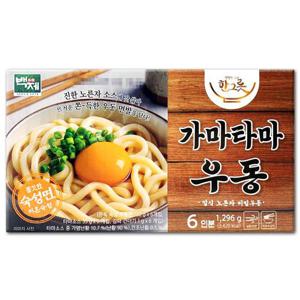 [코스트코] 백제 가마타마 우동 일식 노른자 비빔우동 1296g(6인분)