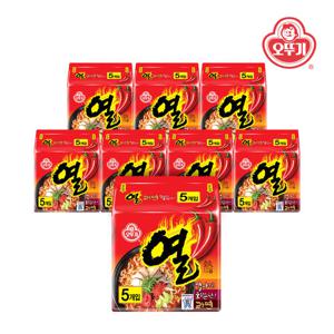 [오뚜기] 열라면 멀티팩 (120gx8) x 8개(1박스)/40봉