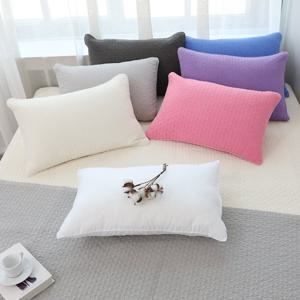 [이솔홈] 국내산 순면 피그먼트 베개/도레이솜포함/28×48cm (14color)