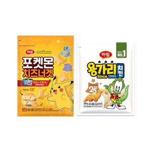 [하림] 포켓몬 치즈너겟 420g+용가리치킨 300g