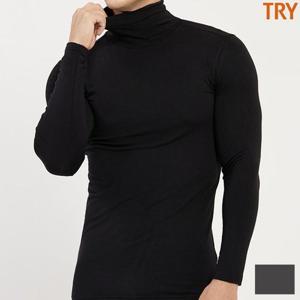 [트라이] 히트업플러스 남성 목폴라 상의 G33 내복
