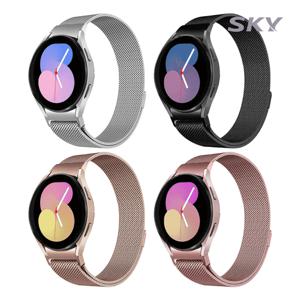 스카이 갤럭시워치 7 6 5 4 메탈 스트랩 밀레니즈 루프 밴드 시계줄 GMLB