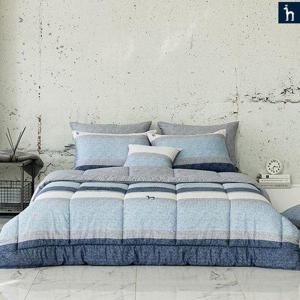 갤러리아_모달 앤드류 블루[9온스]퀸세트[퀼트이불+패드+베개커버2장]