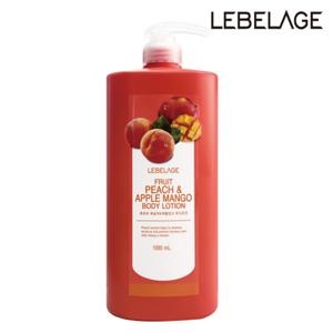 (르베라쥬) 후르츠 복숭아 & 애플망고 바디로션 1,000ml