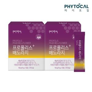 [파이토컬] 프로폴리스 배도라지스틱 (10g x 15포) x 2세트 / 총30포