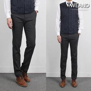 [위앤드]모던 울 기모 슬랙스[3 color / S~XL size] 남자 기모 바지/울 슬랙스/모직 바지/겨울 바지