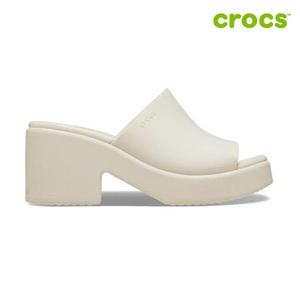 [크록스]브루클린 슬라이드 힐 여성샌들  209408-160