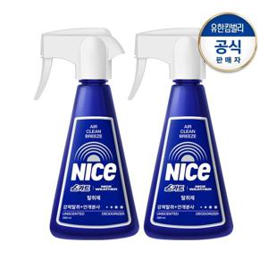 스카트 나이스웨더 탈취제 무향380mlX2개
