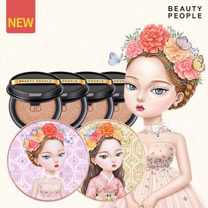 [뷰티피플 철벽녀] 최신상 소이 단백질 앰플쿠션 (메리,제인)2개+리필4개