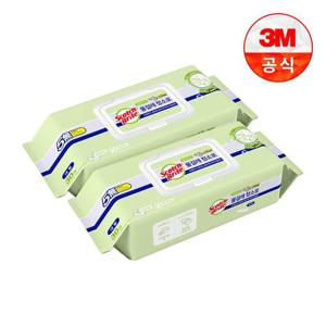 [3M]베이직 더블액션 물걸레 청소포 플러스 대형 30매 x 2개
