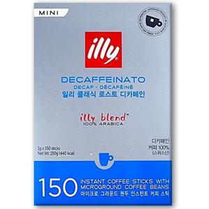 [코스트코]  illy 일리 클래식 디카페인 인스턴트 커피스틱 150g(1g x 150개) 미니