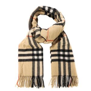 [버버리] 26SS (MU WASHED GIANT CHK 8085931) 여성 캐시미어 머플러