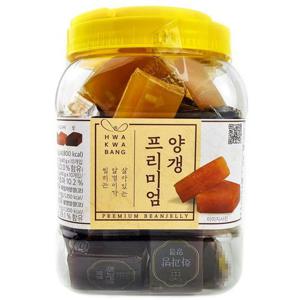 [코스트코] 화과방 프리미엄 4가지맛 양갱 1600g(40gx40개) 유자,흑임자,군고구마,팥