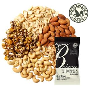 [산과들에] 하루견과 원데이발란스블랙 20gx100봉 설 선물