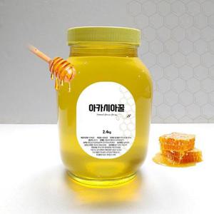 [새담] 프리미엄 천연벌꿀 아카시아꽃꿀 2.4kg
