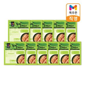 [목우촌] 녹차오리훈제슬라이스 150g x 11팩