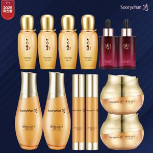 [수려한/앰플 최다] NEW 최신상 발효 효윤 진 기초세트 (스킨2+앰플2+크림2+콜라겐앰플2+화윤4종)