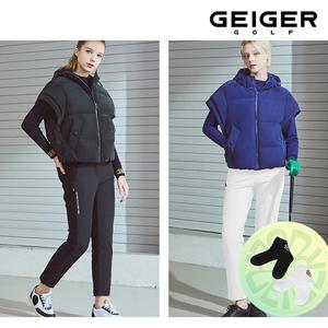 [방송에서만 이조건][가이거골프] 패딩팬츠 2종+양말 2족