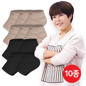 [초저가/5켤레]조혜련의 힐링풋패드 10종(블랙4종+베이지6종)