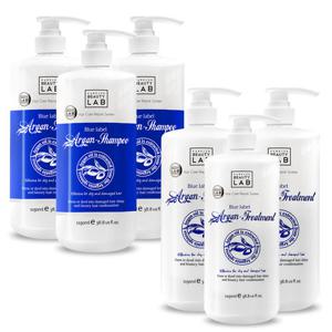 [박준뷰티랩] 블루라벨 아르간 샴푸 3개 + 트리트먼트 3개 세트