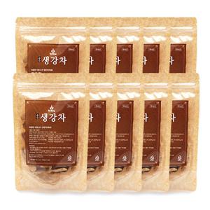 [티랑] 국내산 순수 생강차 50g X 10봉